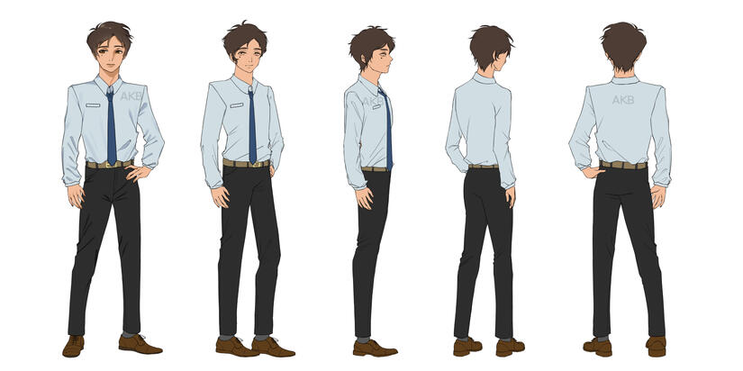 Character Turnaround, 2022 (original design).