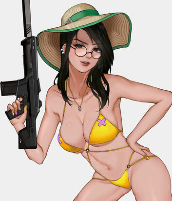 &quot;Killjoy&quot; Fanart, 2022 (character from video game &quot;VALORANT&quot;).