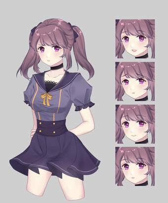 &quot;August&quot;, 2022 (commissioned character).