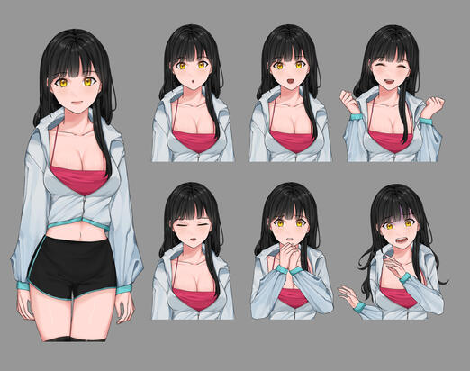 Unnamed Character, 2022 (commissioned character).