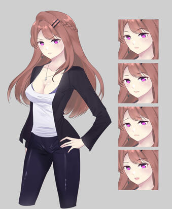 &quot;Christine&quot;, 2022 (commissioned character).