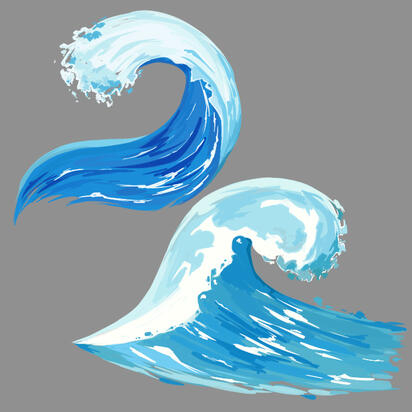SFX Study, 2021 (Ocean waves).