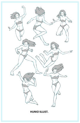 Dynamic Poses Study, 2021.